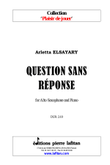 QUESTION SANS RÉPONSE