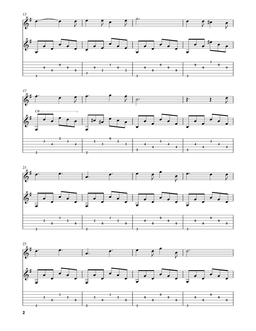 O Holy Night O Holy Night Flute scores gallery preview page 2