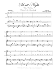 Silent Night Violin/Cello duet in E flat