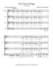 The Three Kings : SATB Acapella