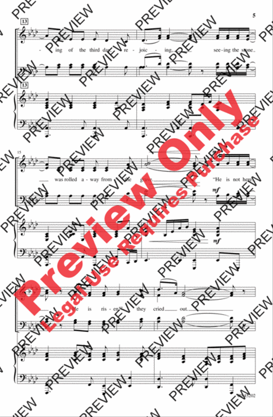 This Is the Time to Sing This Is the Time to Sing 4-Part scores gallery preview page 5