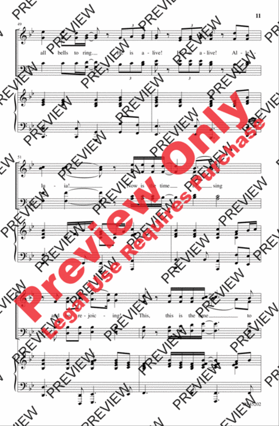 This Is the Time to Sing This Is the Time to Sing 4-Part scores gallery preview page 11