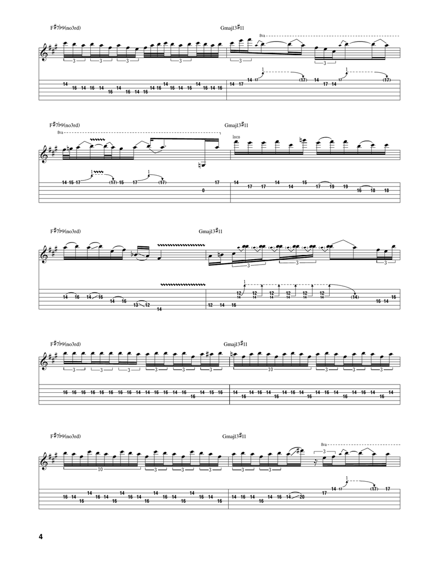Meeting Of The Spirits Meeting Of The Spirits Acoustic Guitar scores gallery preview page 4
