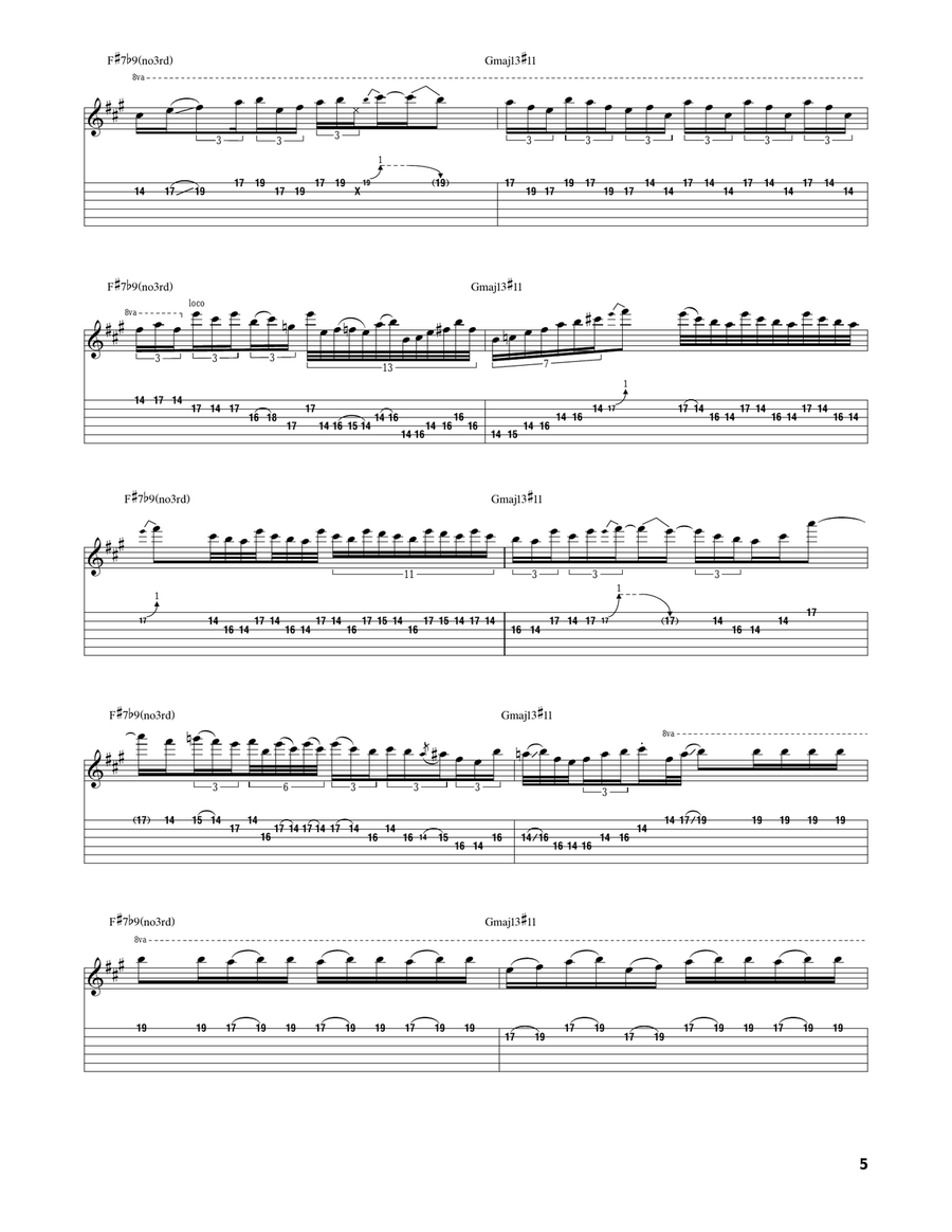 Meeting Of The Spirits Meeting Of The Spirits Acoustic Guitar scores gallery preview page 5