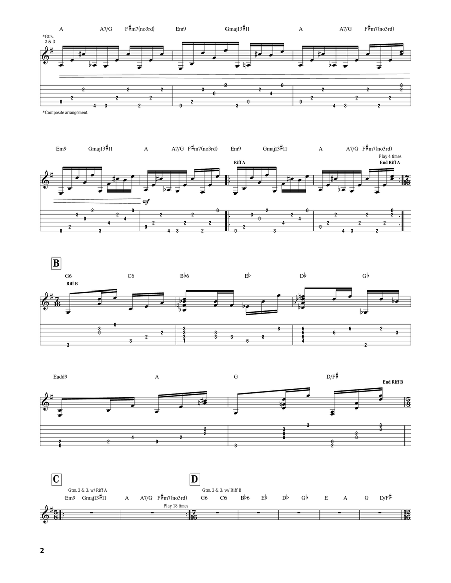 Lila's Dance Lila's Dance Acoustic Guitar scores gallery preview page 2