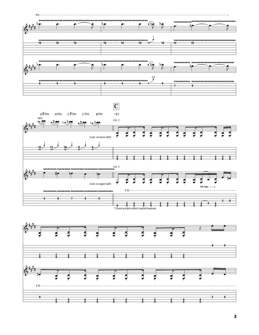 The Dance Of Maya The Dance Of Maya Acoustic Guitar scores gallery preview page 3