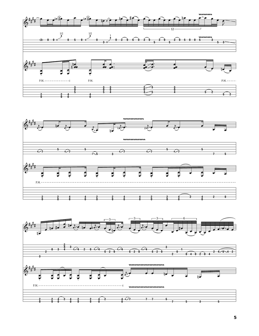 The Dance Of Maya The Dance Of Maya Acoustic Guitar scores gallery preview page 5