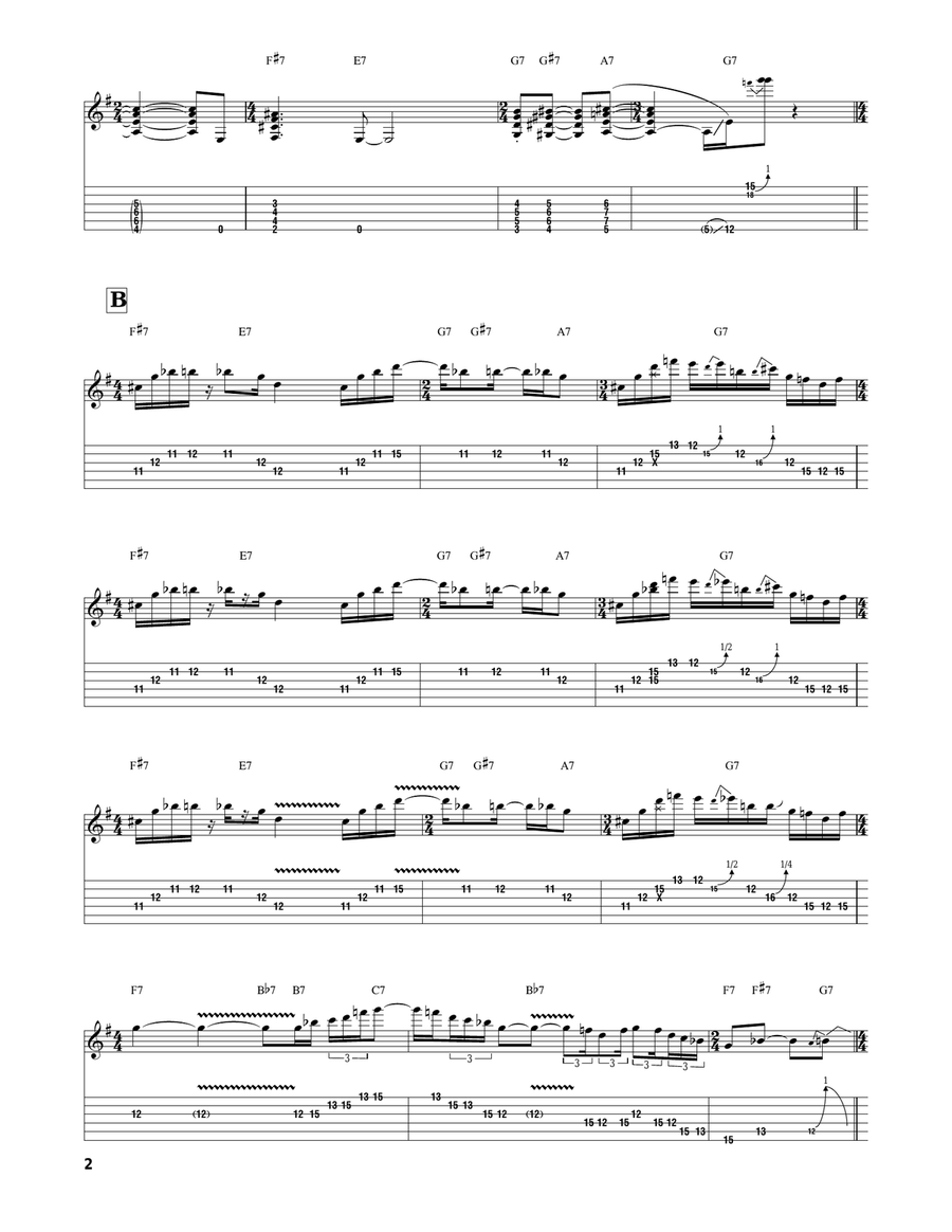 Miles Beyond Miles Beyond Acoustic Guitar scores gallery preview page 2