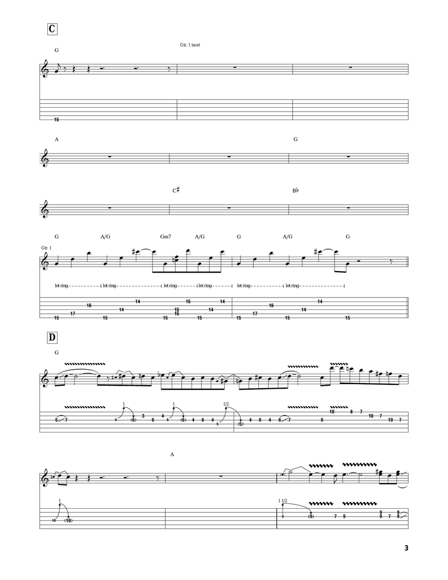 Celestial Terrestrial Commuters Acoustic Guitar scores gallery preview page 3