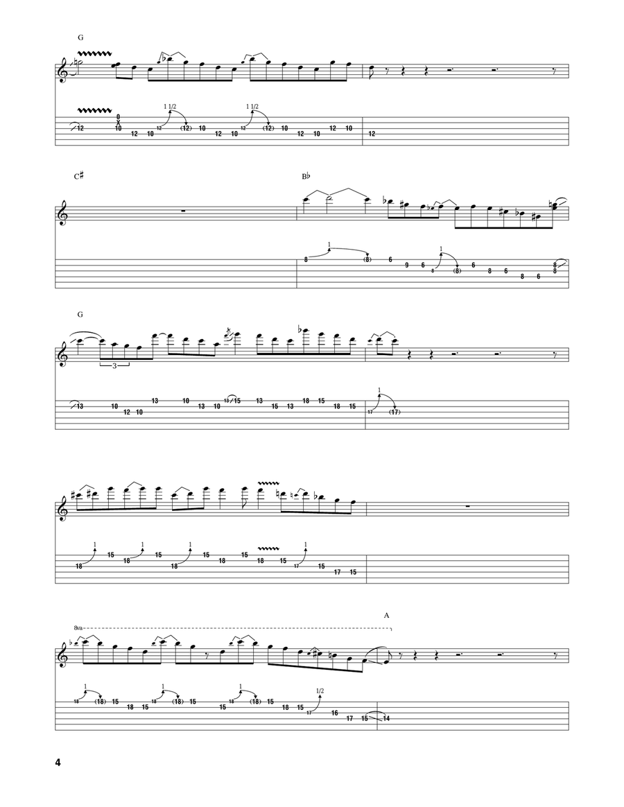 Celestial Terrestrial Commuters Acoustic Guitar scores gallery preview page 4