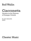Ciacconetta - Variation on the Chiacona of Giuseppe Colombi