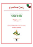 Carol of the Bells for Piano/Drum set/Bass Guitar and String orchestra