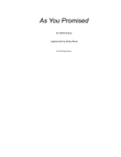 As You Promised