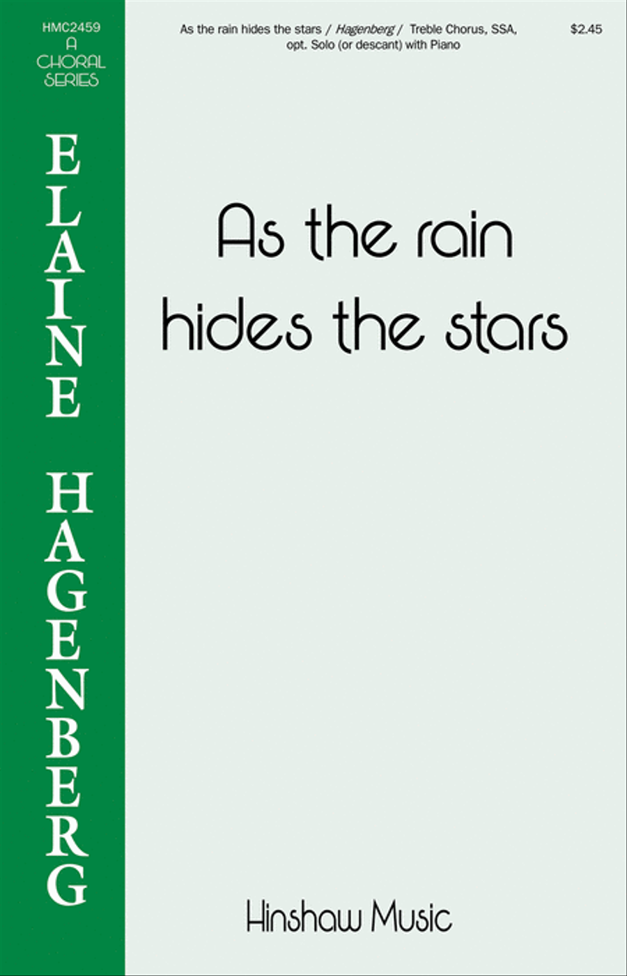 As the Rain Hides the Stars SSA scores gallery preview page 1