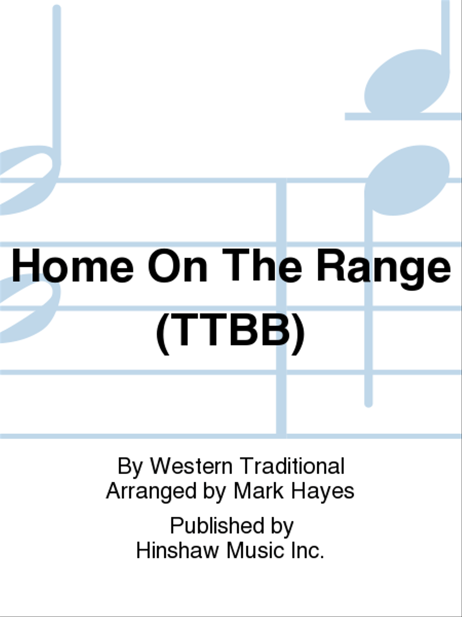 Home on the Range Home on the Range TTBB scores gallery preview page 1