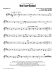 Dear Future Husband - Baritone Saxophone