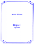 Regret Opus 86