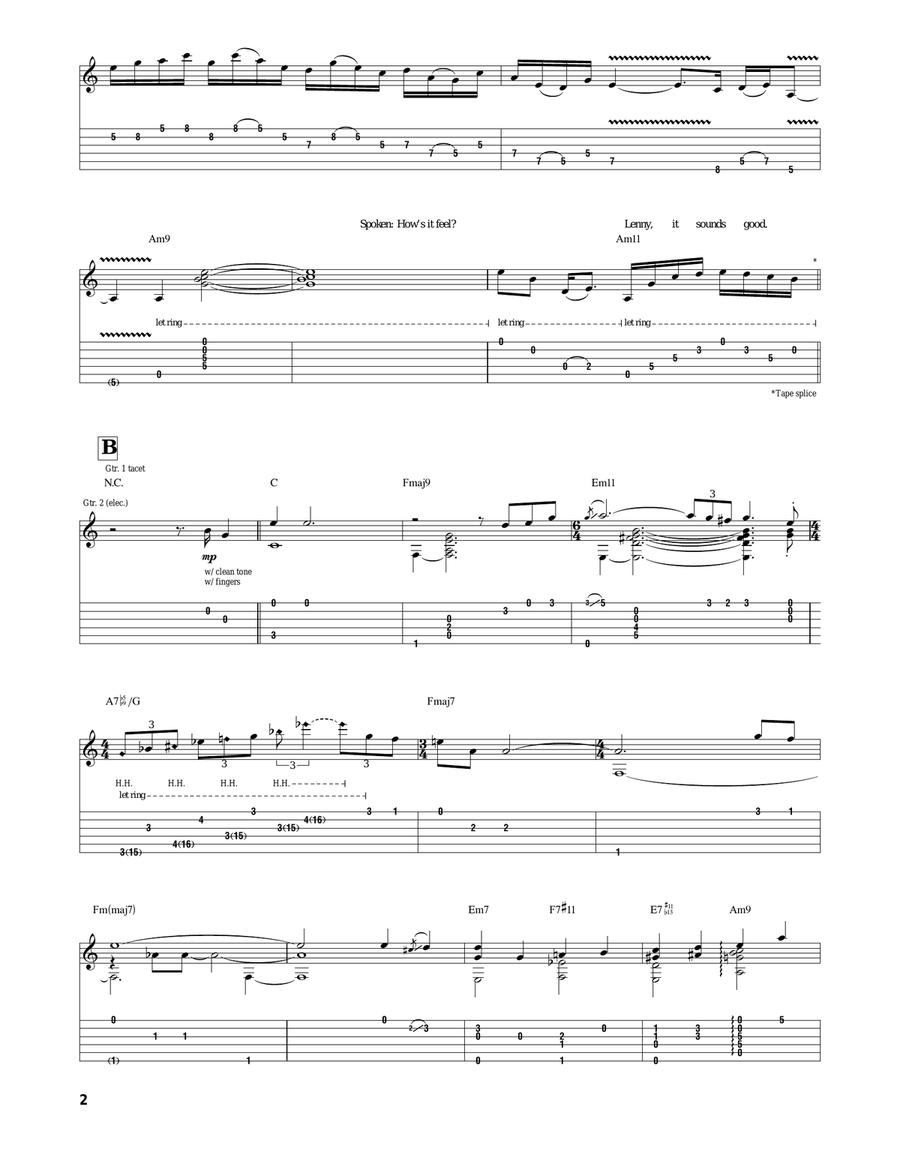 Days Of Wine And Roses Days Of Wine And Roses Acoustic Guitar scores gallery preview page 2