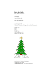 Deck the Halls with Boughs of Holly