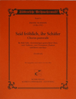 Seid frohlich, ihr Schafer