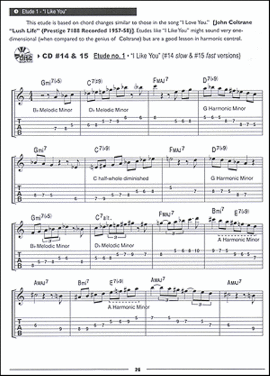 Melodic Improvising for Guitar Guitar scores gallery preview page 2