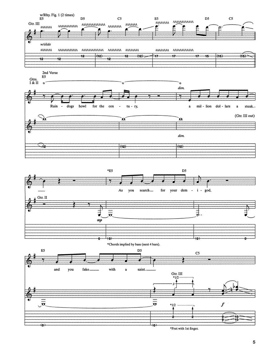 Everything Zen Everything Zen Acoustic Guitar scores gallery preview page 5