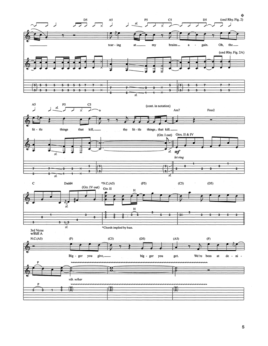 Little Things Little Things Acoustic Guitar scores gallery preview page 5