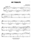 My Tribute (arr. Phillip Keveren)