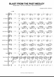 Blast From The Past Medley - Concert Band