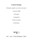 Sonatas no.1-20 a4, a6 & a8 (28 Sonate a quattro, sei et otto, con alcuni concerti (1608)) (arrangem