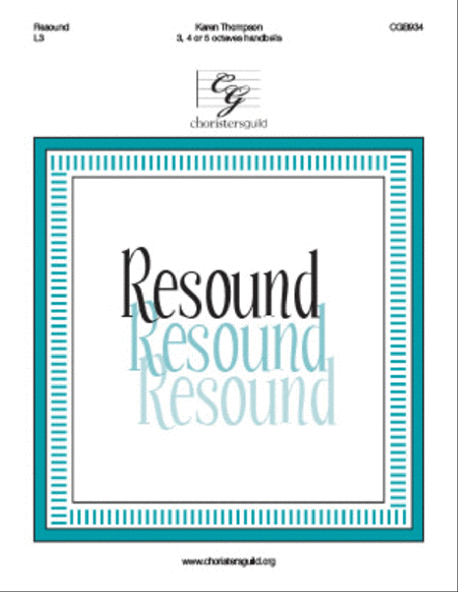 Resound Resound Handbell Choir scores gallery preview page 1
