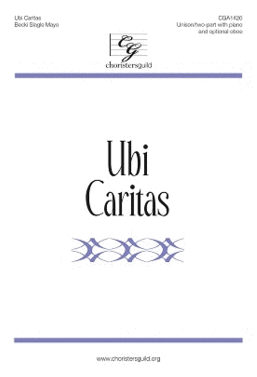 Ubi Caritas Ubi Caritas 2-Part scores gallery preview page 1