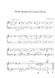 While Shepherds Counted Sheep