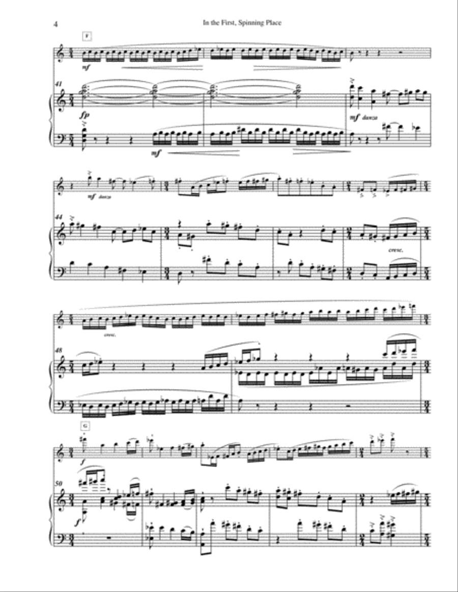 In the First Spinning Place Alto Saxophone scores gallery preview page 5
