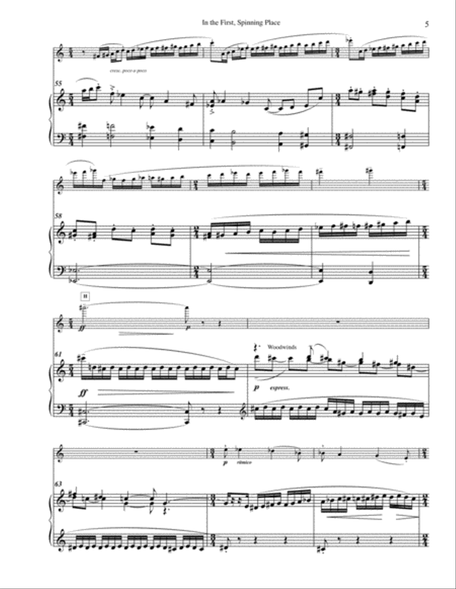 In the First Spinning Place Alto Saxophone scores gallery preview page 6