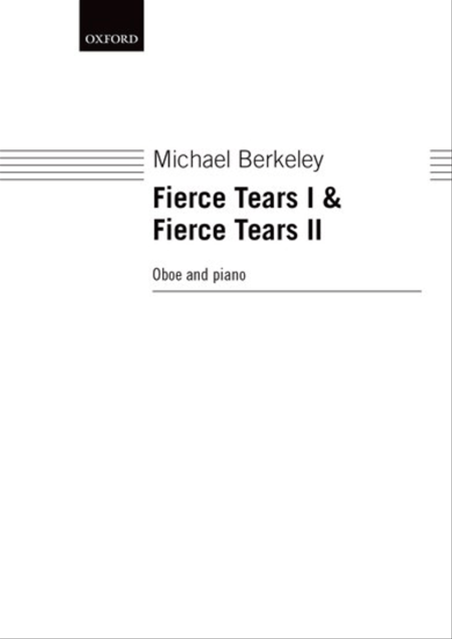 Fierce Tears I and II Piano Accompaniment scores gallery preview page 1