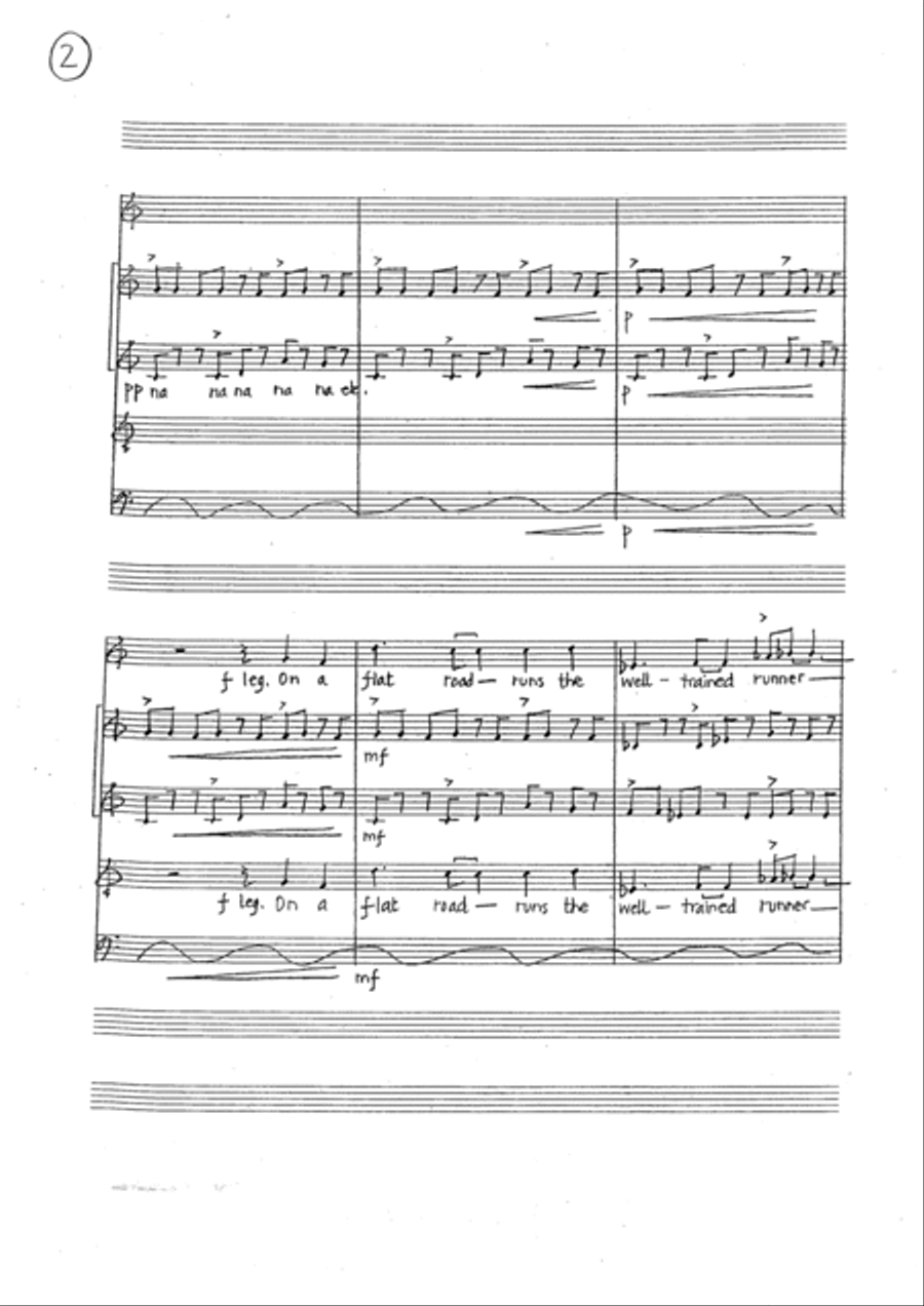The Modern Man I Sing 4-Part scores gallery preview page 3