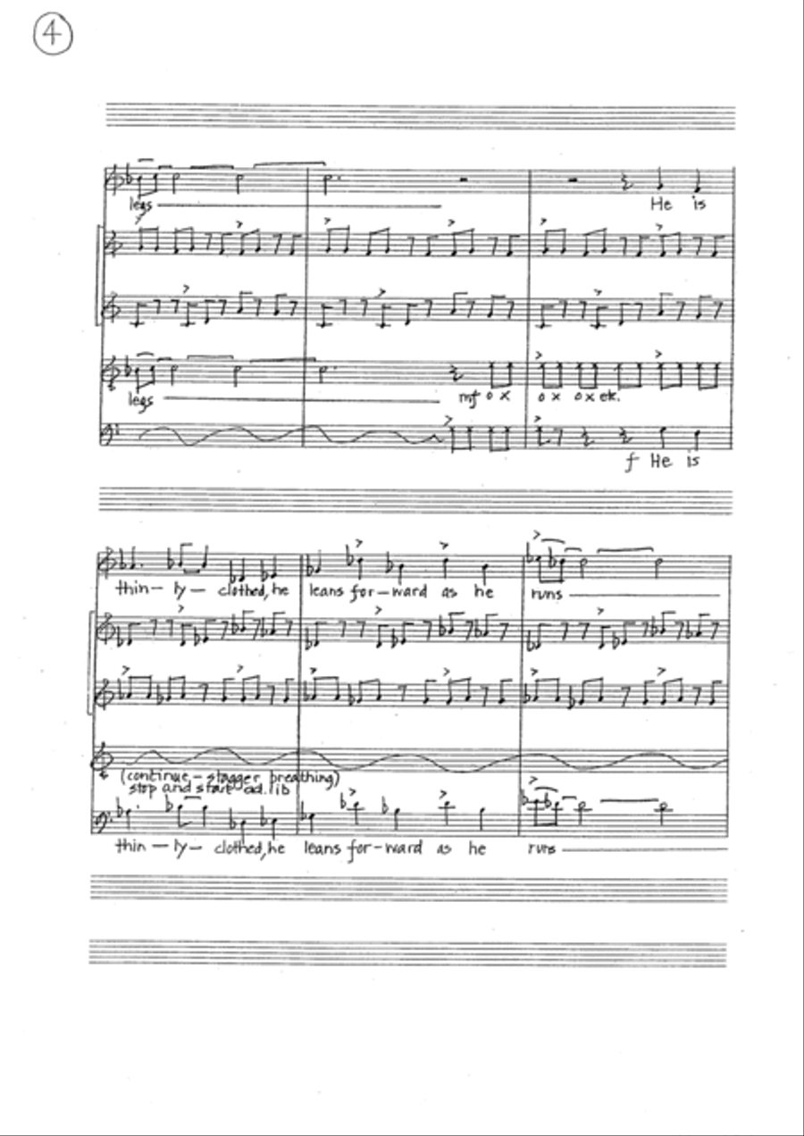 The Modern Man I Sing 4-Part scores gallery preview page 5