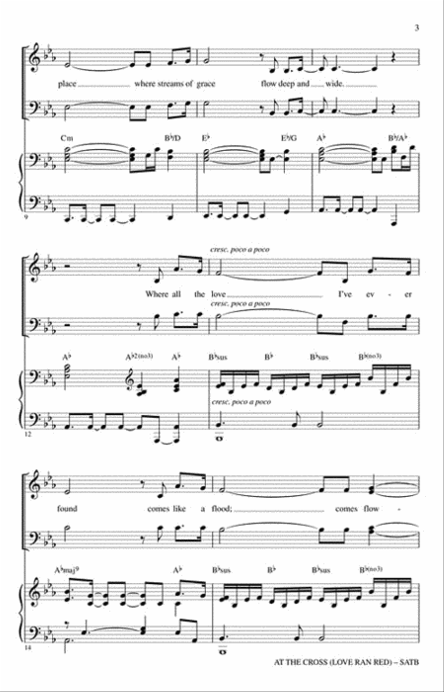 At the Cross Choir scores gallery preview page 3