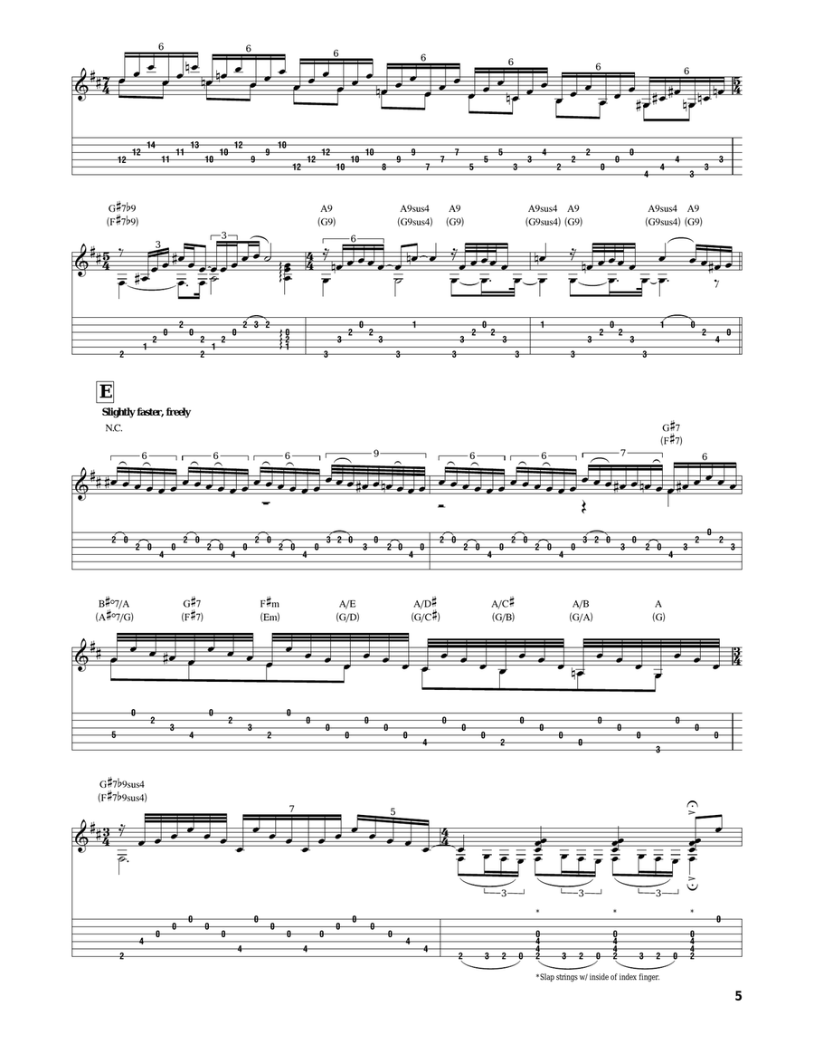Taranta Taranta Acoustic Guitar scores gallery preview page 5