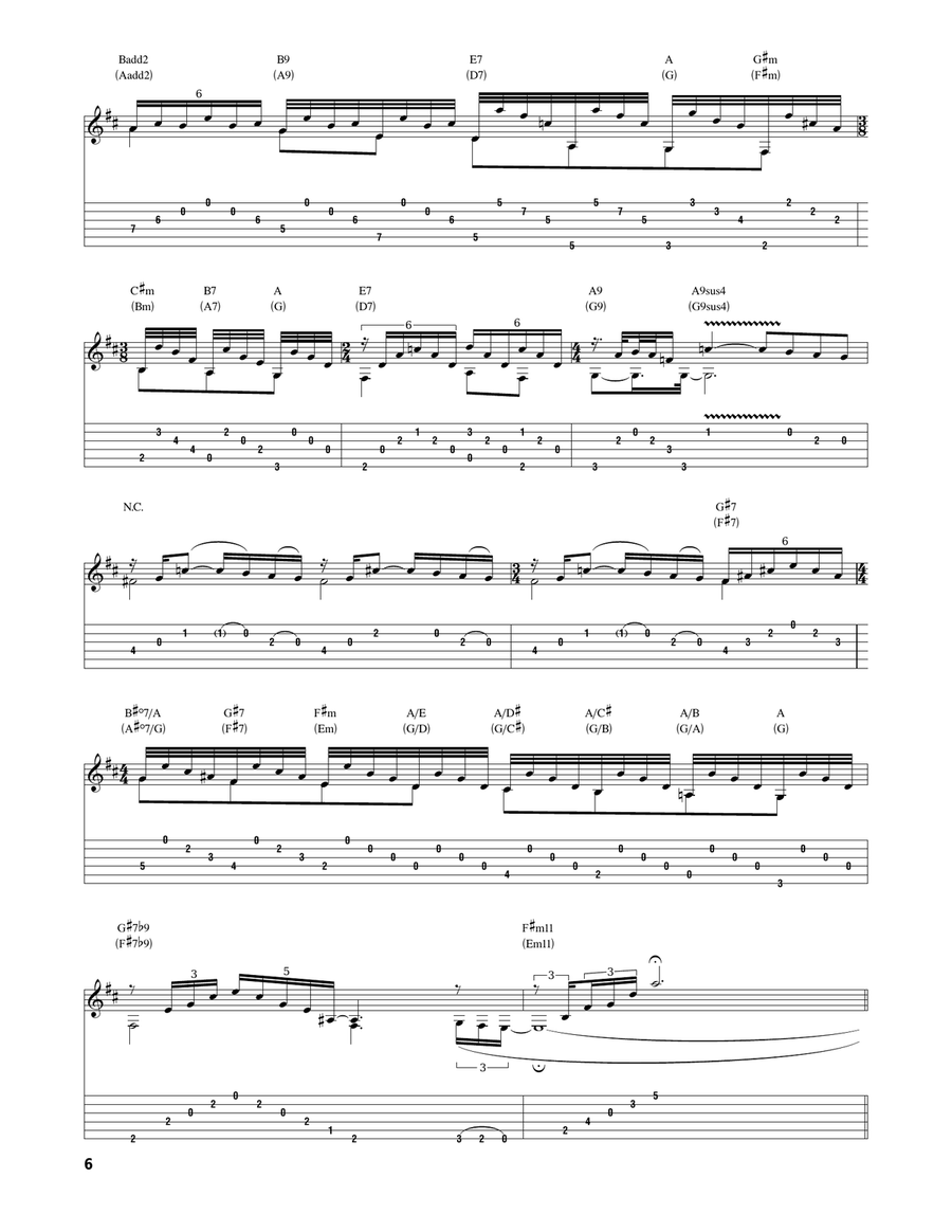 Taranta Taranta Acoustic Guitar scores gallery preview page 6