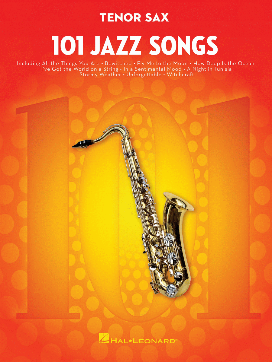 101 Jazz Songs for Tenor Sax Tenor Saxophone scores gallery preview page 1