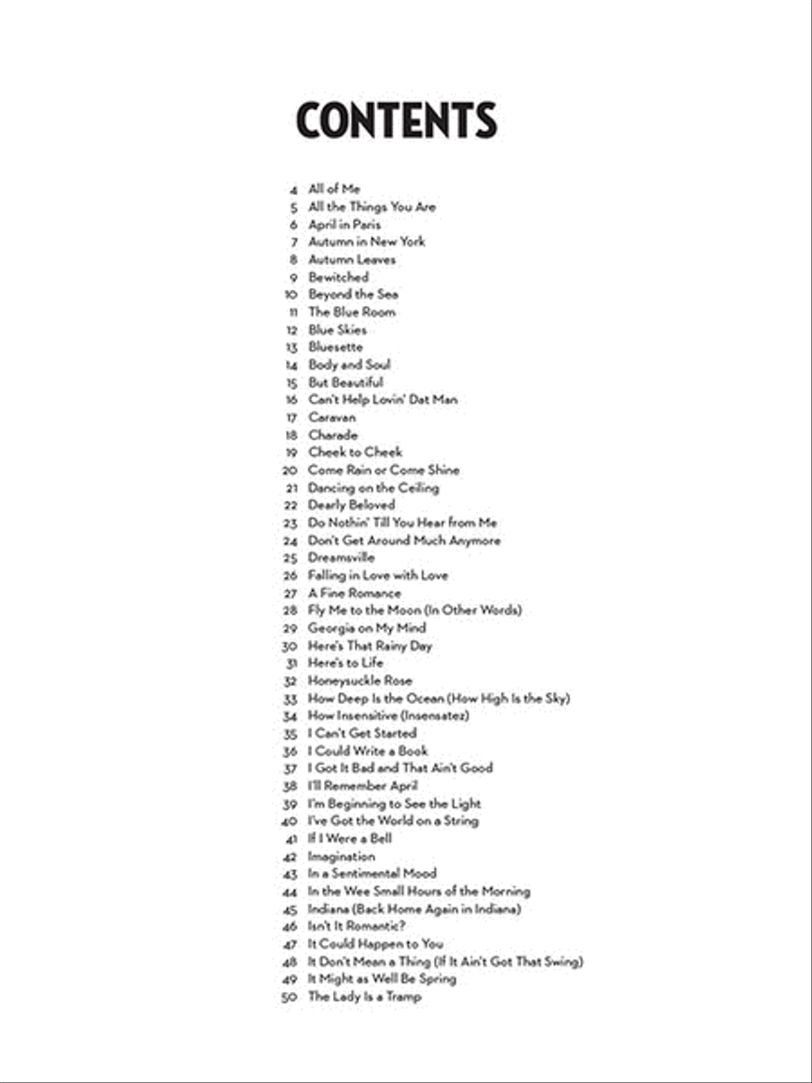 101 Jazz Songs for Trumpet Trumpet Solo scores gallery preview page 2