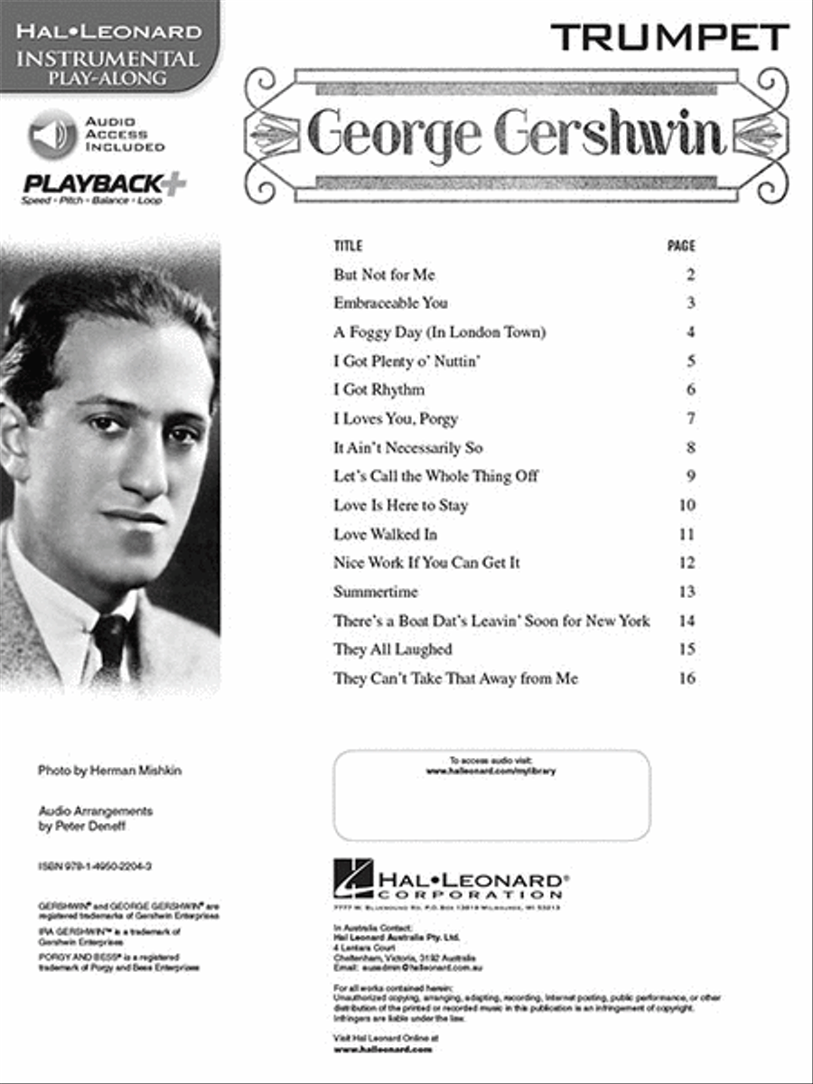 George Gershwin scores gallery preview page 2