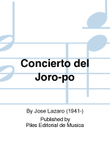 Concierto del Joro-po