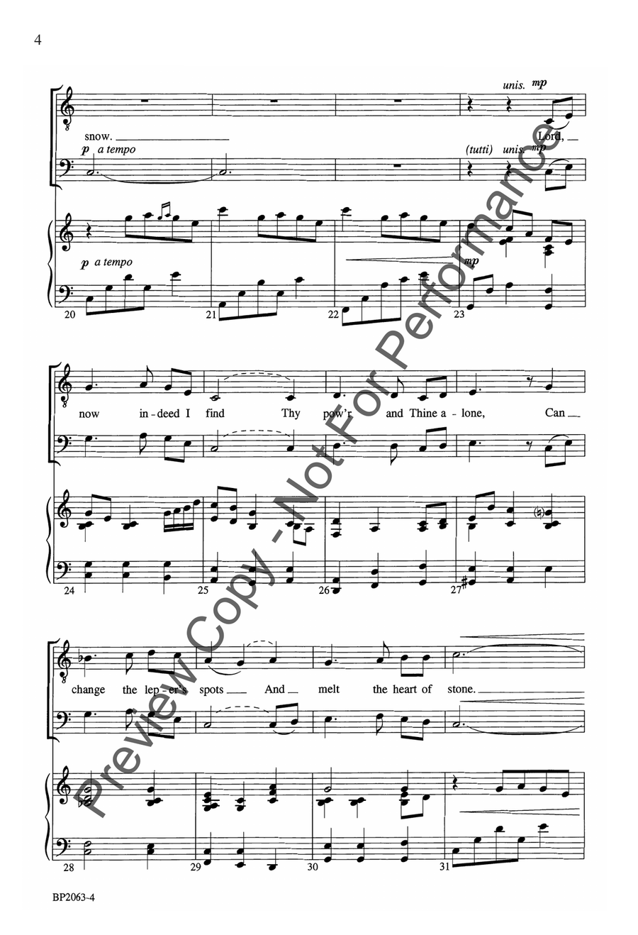 Jesus Paid It All - Helvey - TTBB TTBB scores gallery preview page 5
