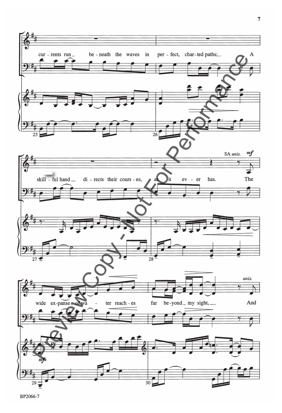 God of the Deep God of the Deep 4-Part scores gallery preview page 7