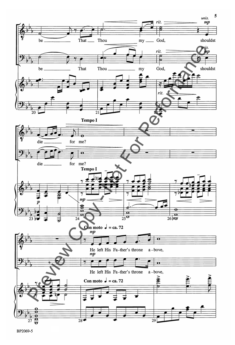 And Can It Be? - Forrest - TTBB TTBB scores gallery preview page 5