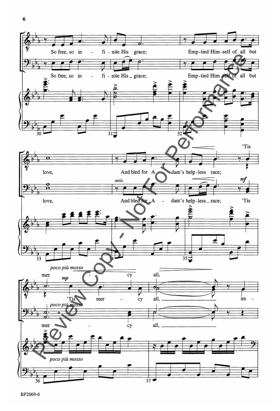And Can It Be? - Forrest - TTBB TTBB scores gallery preview page 6