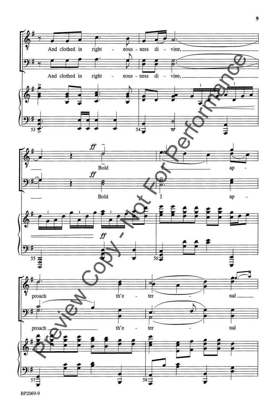 And Can It Be? - Forrest - TTBB TTBB scores gallery preview page 9